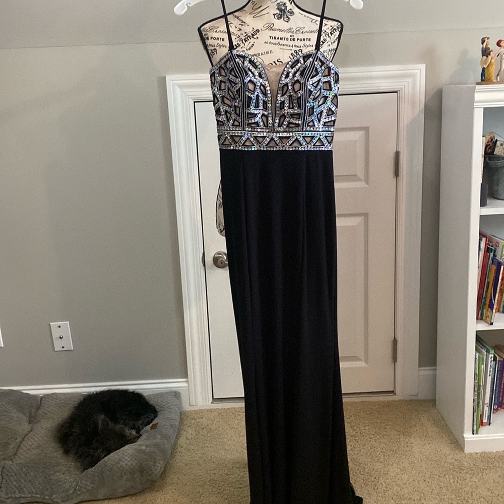 Blondie Nites sparkling evening or prom dress. Size 3.